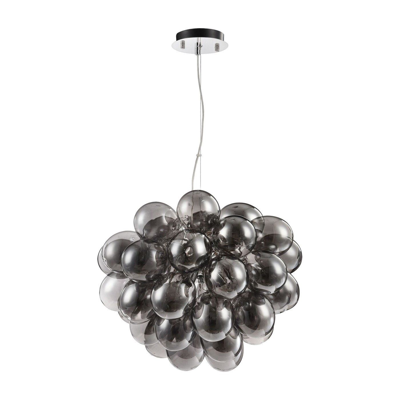 Balbo Colgante de cristal soplado gris - Maytoni