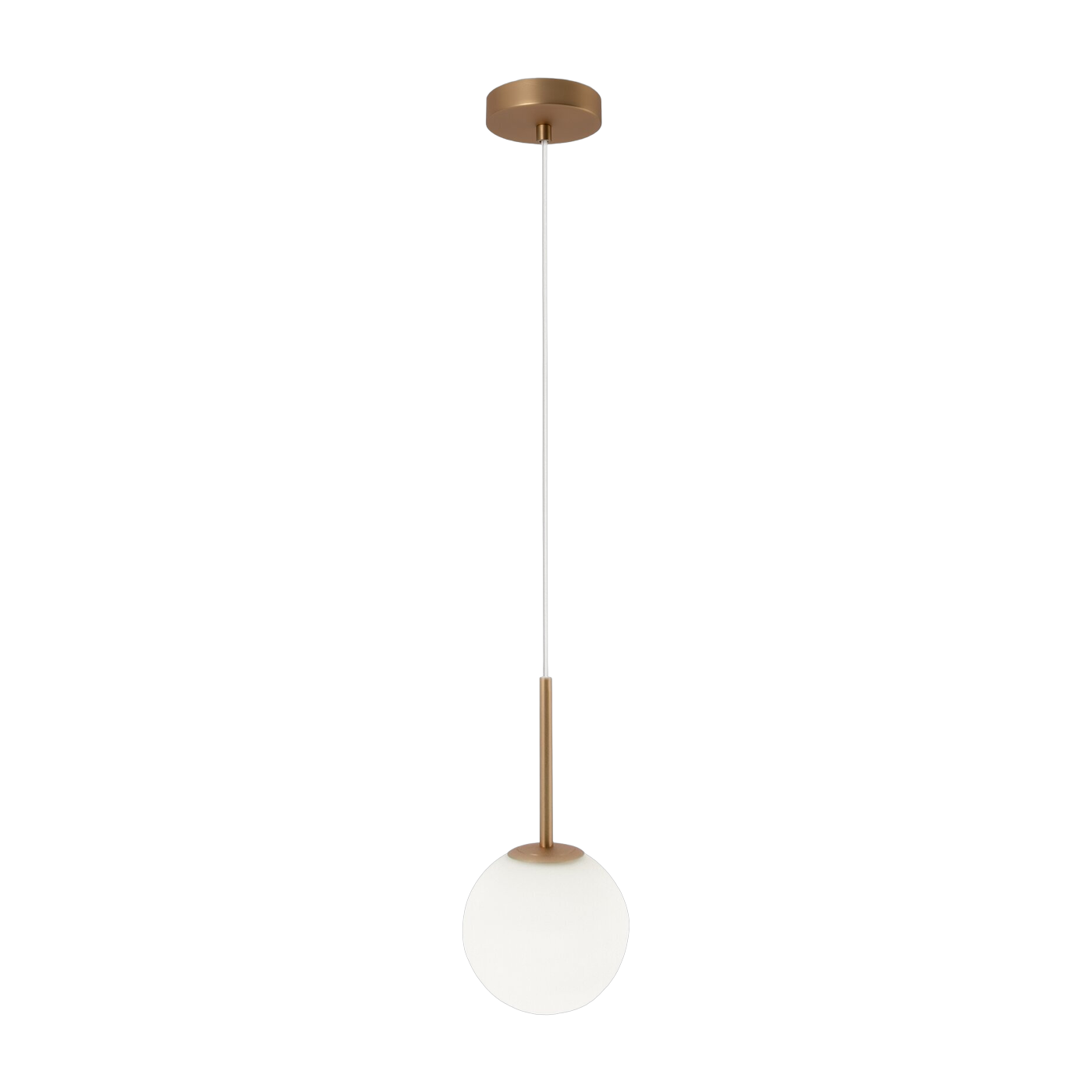 Gold-plated metal suspension Basic Form - Maytoni