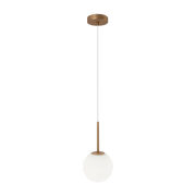 Hängeleuchte aus goldfarbenem Metall Basic Form - - Maytoni