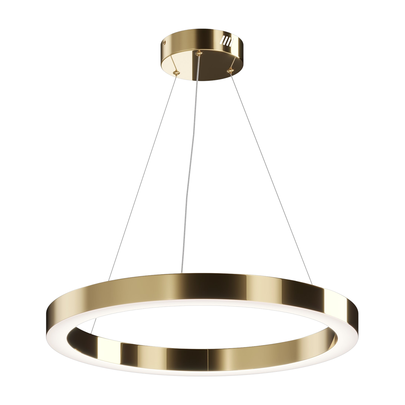 Lámpara colgante dorado 60 cm Saturno - Maytoni