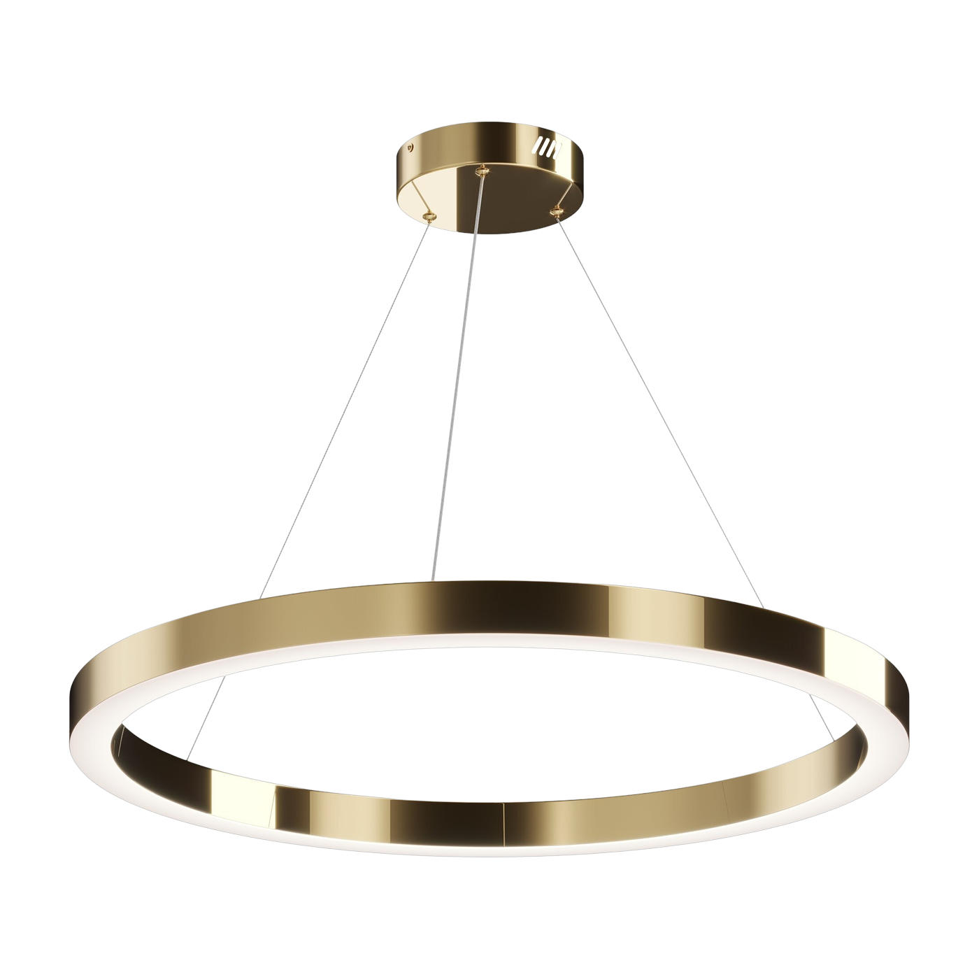 Lámpara colgante dorado 80 cm Saturno - Maytoni