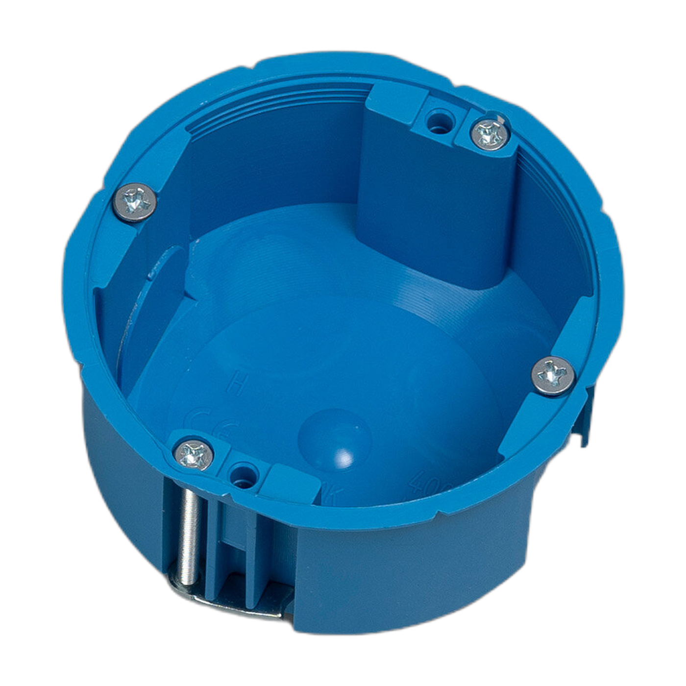 Caja de plástico azul 1G 6, 8 cm - Buster + Punch