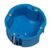 Steckdosengehäuse 1G Kunststoff blau 6, 8 cm - Buster + Punch