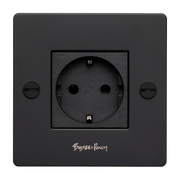 Prise 1G noire Socket - Buster+Punch