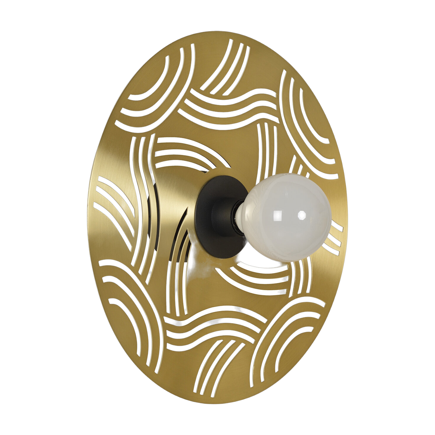 Brass metal wall light 40 cm Ariane - Market set