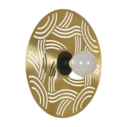 Brass metal wall light 40 cm Ariane - Market set