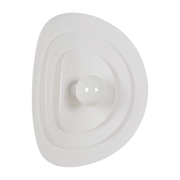 Applique en papier murano blanche 46 cm Selenitis - Market set