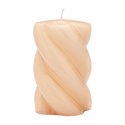Vela de parafina Nude 5 x 9 cm Blunt Twisted - Anna + Nina