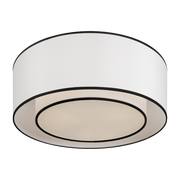 Plafonnier en tissus blanc Bergamo - Maytoni