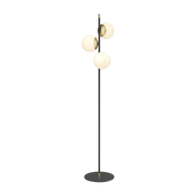 Nostalgia Lampada da terra in metallo nero e oro - Maytoni