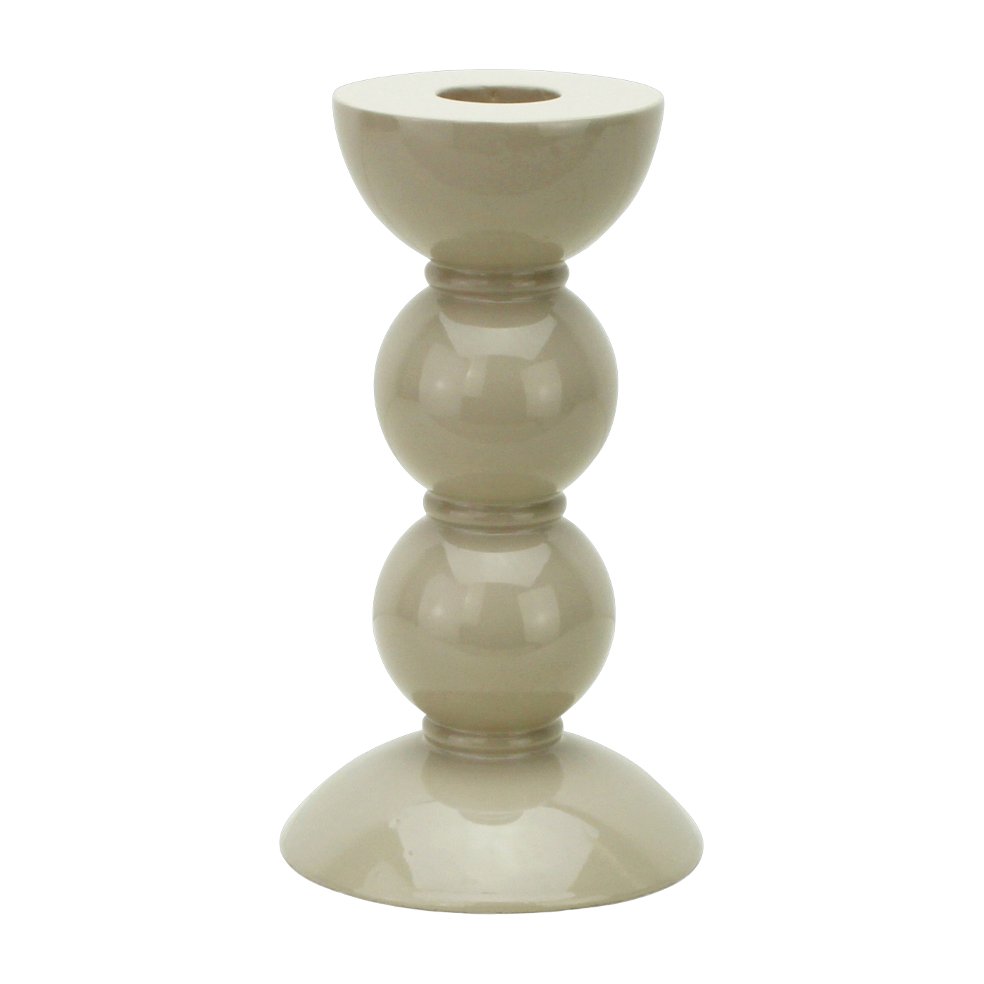 Bobbin 14 cm cappuccino portacandele in legno - Addison Ross