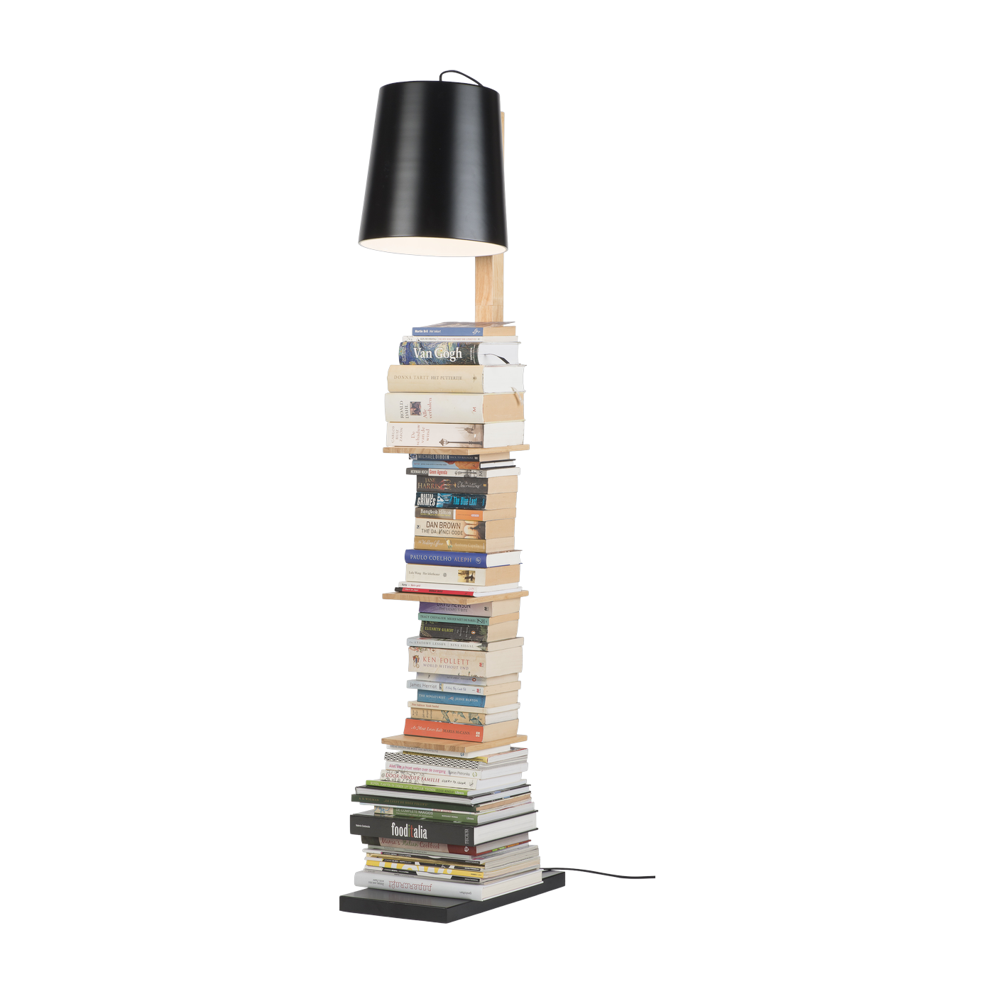 Stehlampe Eisen/Holz Cambridge Schwarz - it's about RoMi