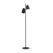 Lampada da terra a 2 bracci in ferro nero 145cm Salamanca - It's about Romi