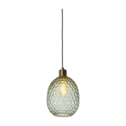 Haengelampe Glas Venice Oval Gruen - it's about RoMi