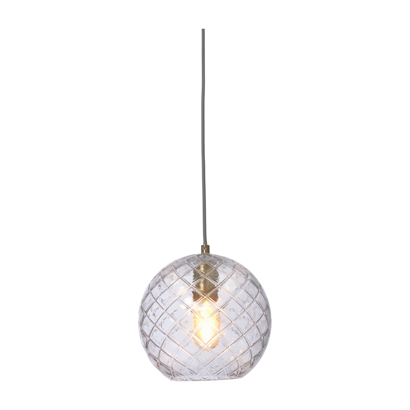 Haengelampe Glas Venice Kugel Transparent - it's about RoMi