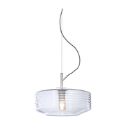 Haengelampe Glas Verona Gerippt Transparent - it's about RoMi