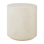 Table d'appoint 40 x 42 cm off-white en microciment Elements - Ethnicraft Accessories