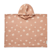 Poncho per bambini in cotone biologico e cotone toscano chiaro da 5 a 6 anni Roomie - Liewood