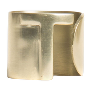 Porte serviette en métal finition doré 4,5 cm T - Bitossi Home