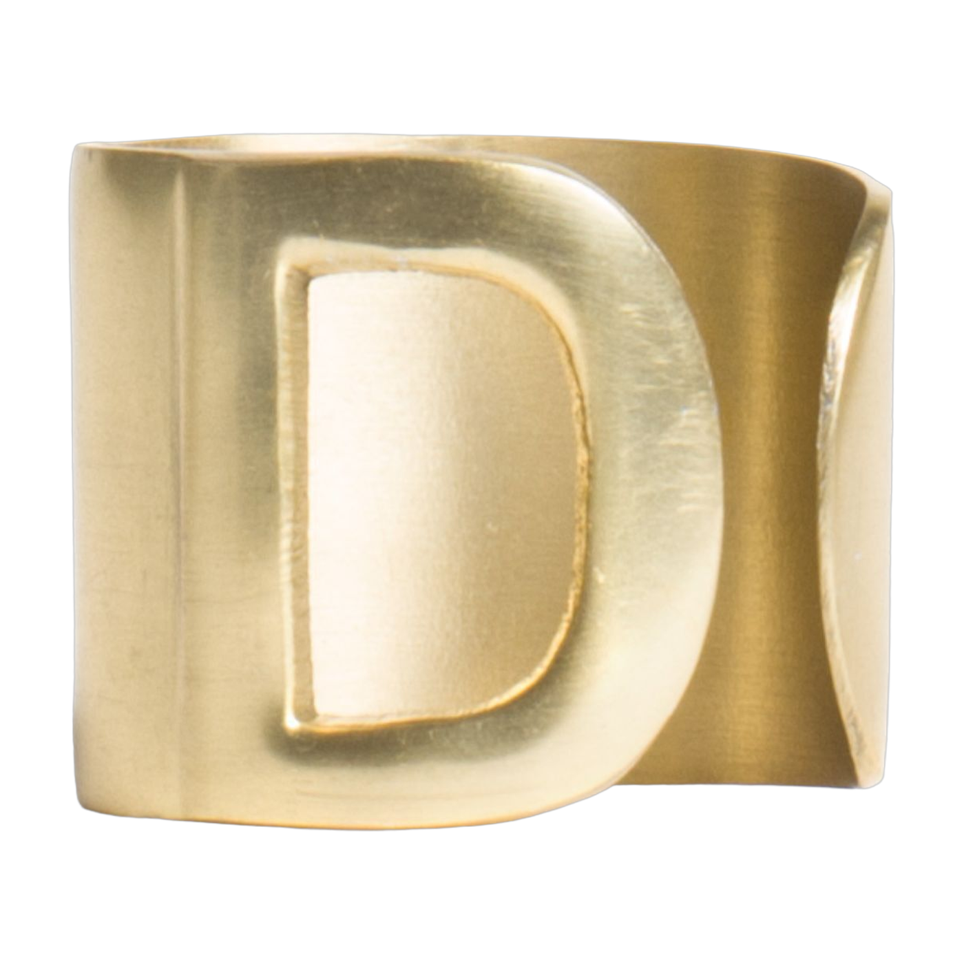 Servilletero de metal con acabado dorado 4, 5 cm D - Bitossi Home