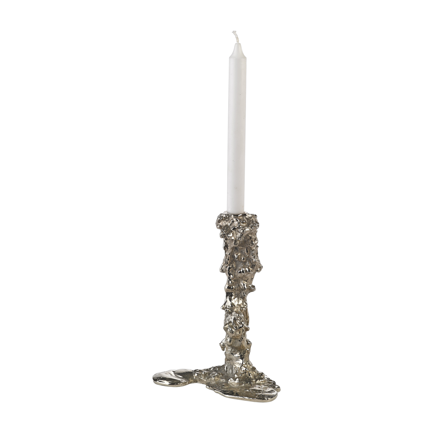 Bougeoir en aluminium 25 cm Drip - Pols Potten