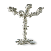 Chandelier en métal argenté Drip - Pols Potten