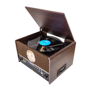 Chesterton DAB wood direct-drive record player - GPO Retro