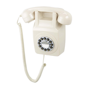 Telefono a parete avorio GPO 746 - GPO Retro