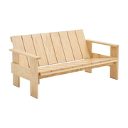 Water-lacquered pine outdoor sofa Crate - Hay