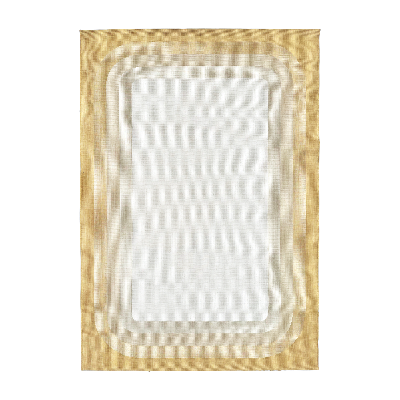 Yellow rectangular rug 290 x 200 cm Chroma - Edito