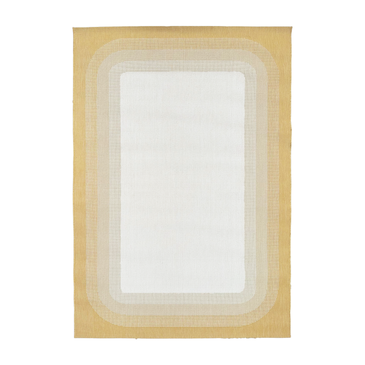 Rectangular yellow carpet 230 x 160 cm Chroma - Edito
