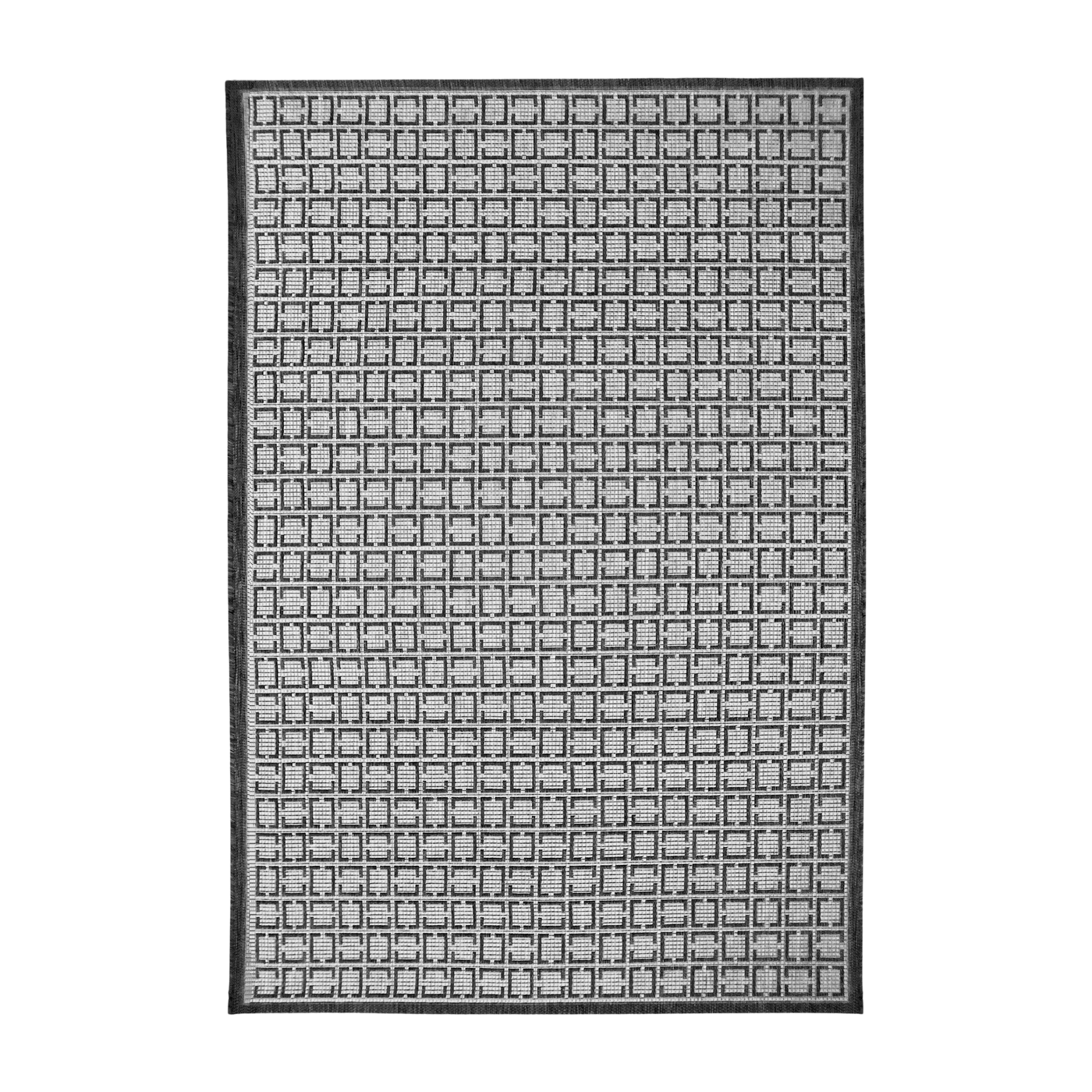 Rectangular black and beige rug 330 x 240 cm Marigny - Edito