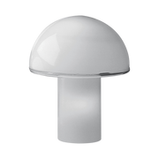 White blown glass lamp 28 cm Onfale - Artemide