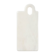 Olina white chopping board marbre 14 x 31 cm - Broste Copenhagen