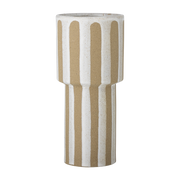 Vase Awah gres esmaltado blanco - Bloomingville