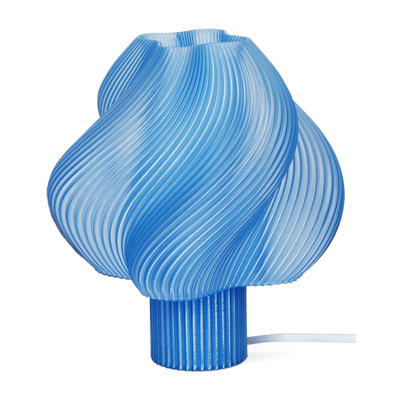 Lampe de table blueberry sorbet 26 cm Soft serve regular - Crème Atelier