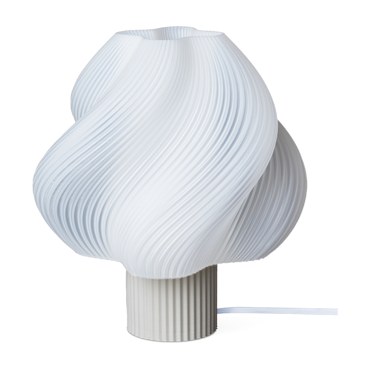 Lampe de table vanilla bean 34 cm Soft serve grande - Crème Atelier