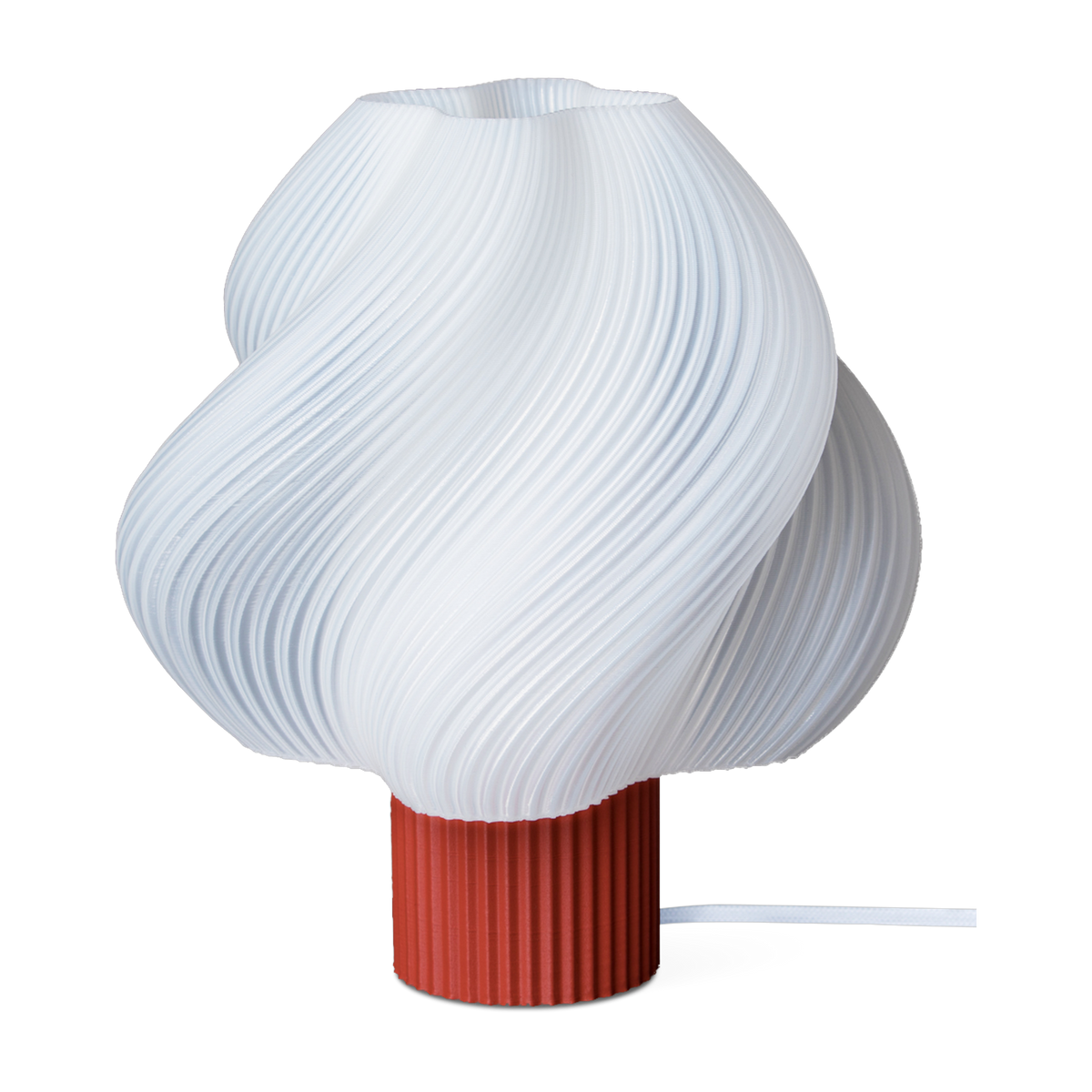Lampe de table rhubarb 34 cm Soft serve grande - Crème Atelier