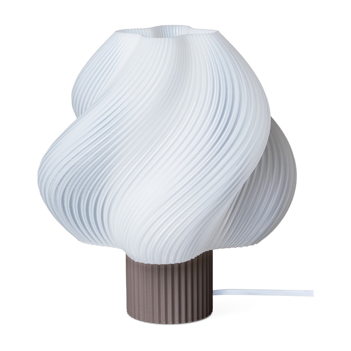 Mocha table lamp 34 cm Soft serve grande - Crème Atelier