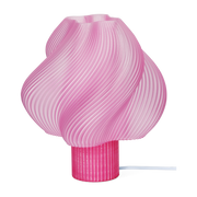 Lampe de table rose sorbet 34 cm Soft serve lamp - Crème Atelier
