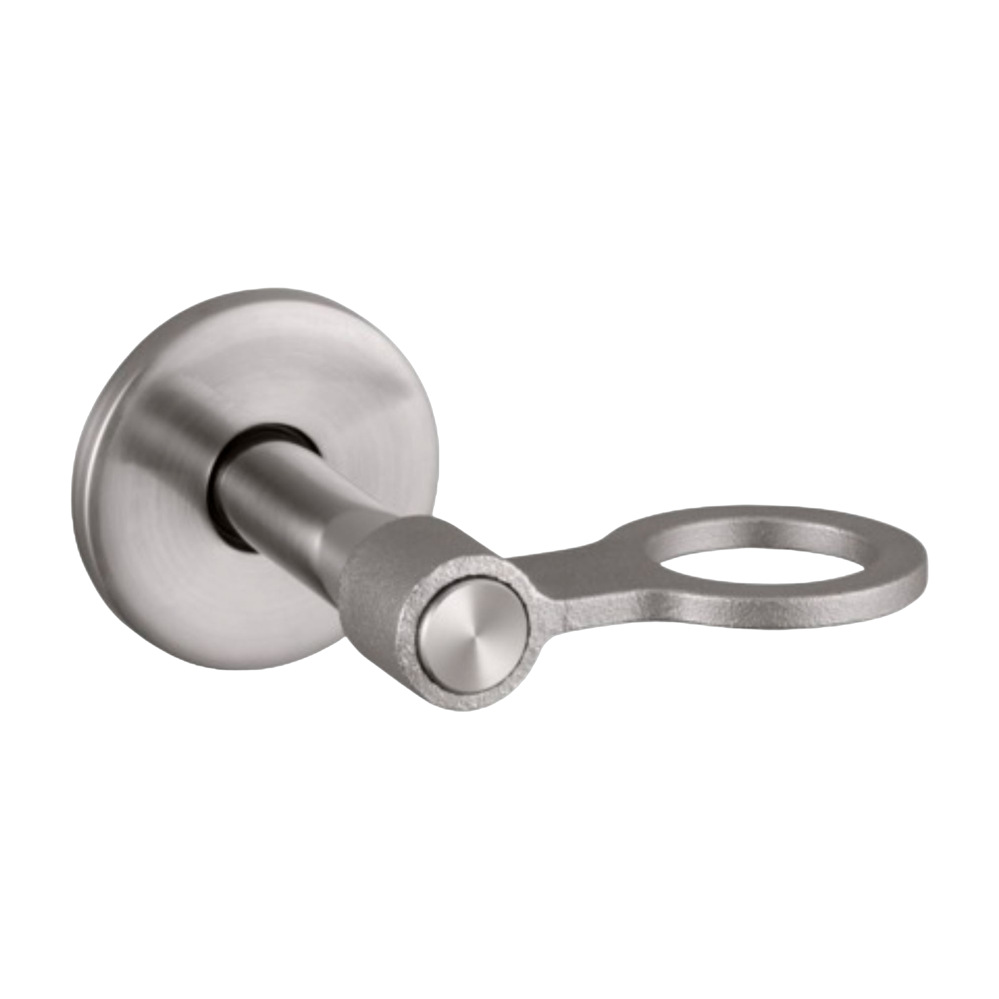 Jabonera sencilla de metal plateado macizo de 14 cm - Buster + Punch
