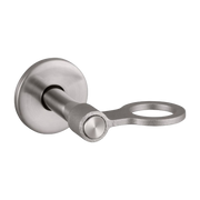 Jabonera sencilla de metal plateado macizo de 14 cm - Buster + Punch