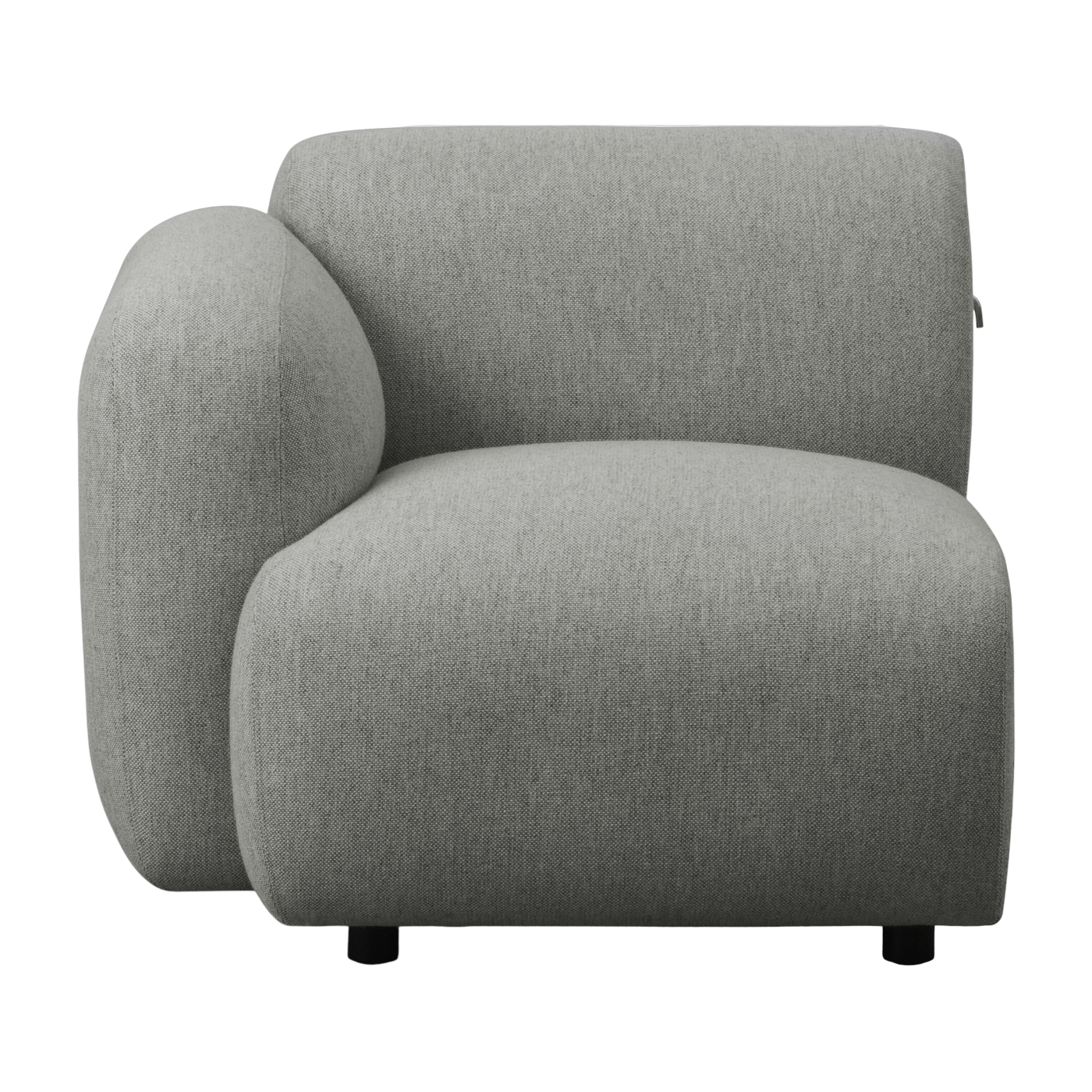 Modul linke Armlehne Sofa grau Swell modular sofa 100 -. Normann Copenhagen