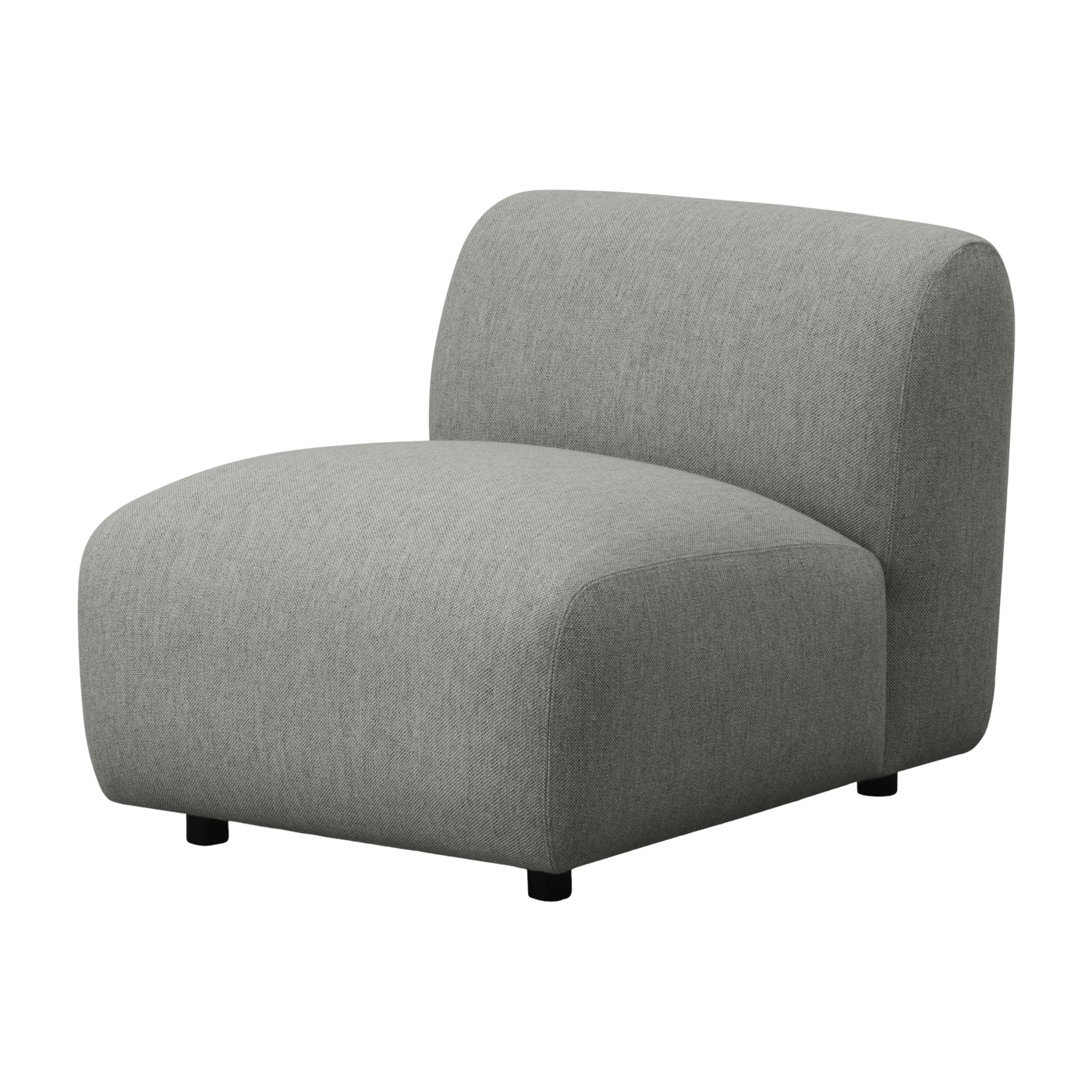 Sofamodul mit offener rechter Seite grau Swell modular sofa 340 - - Normann Copenhagen