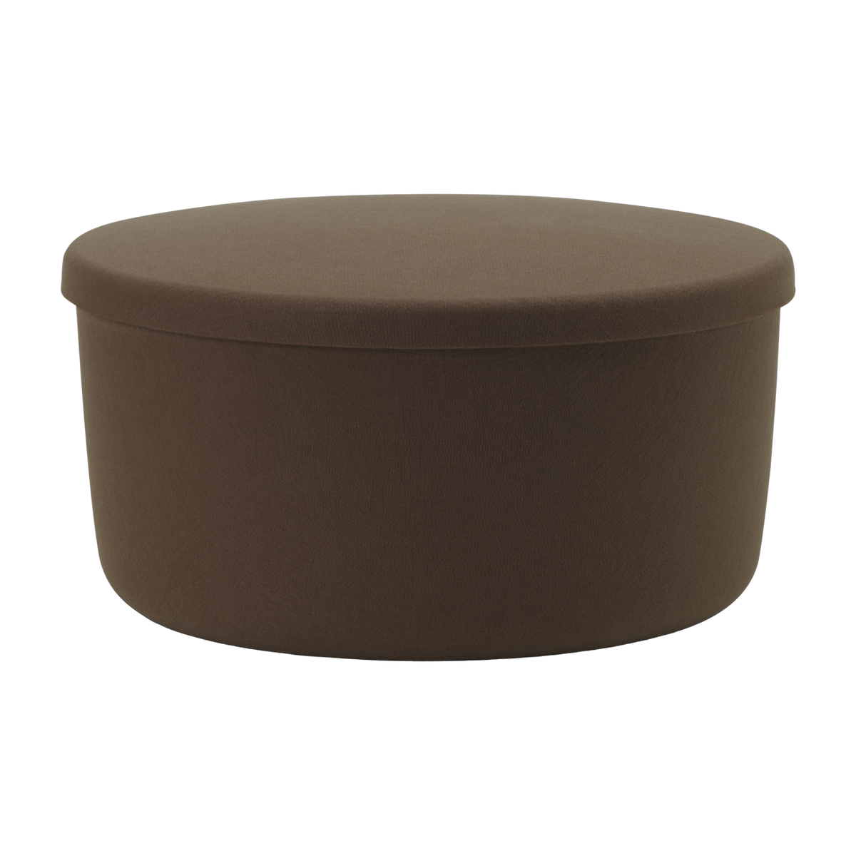 Pouf zum Aufbewahren in Sandbraun 72 cm Hide storage - -. Normann Copenhagen