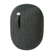 Ergonomischer Sitz aus anthrazitfarbenem Bouclé-Stoff Kapsul Stov -. Vluv