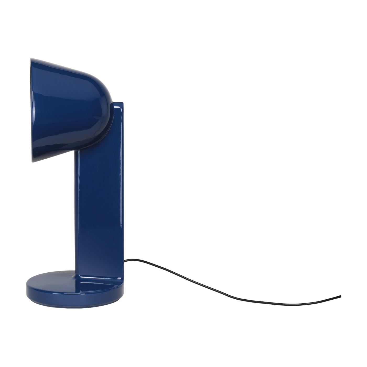 Lampada da tavolo Céramique Side in ceramica blu navy da 50 cm - Flos