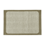 Khaki wool rug 170 x 240 cm Pebble - Muuto