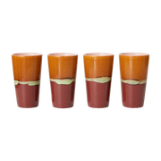 Clay Latte Cup in Orange - HKLIVING