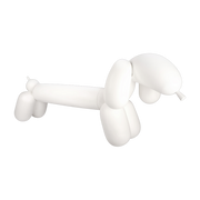 Banc en plastique recyclé blanc en forme de chien Attackle - Fatboy